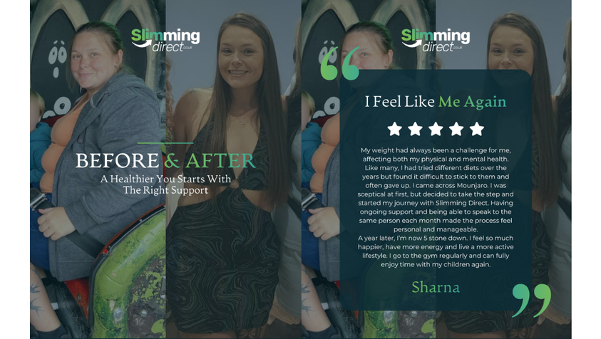 Read real weight loss success stories from Slimming Direct patients and discover how clinically supervised weight management may help eligible adults achieve their health goals.
